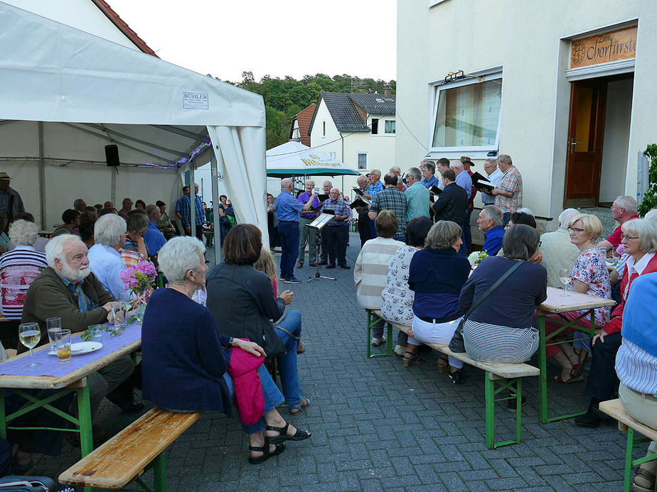 Sommerserenade vor dem "Chorfürst" (Foto: Karl-Franz Thiede)